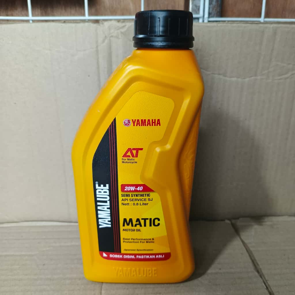 OLI MESIN YAMALUBE MATIC 0.8L  OLI MOTOR PELUMAS OLI MATIC 800ML YAMAHA MIO XEON BEAT SCOPY