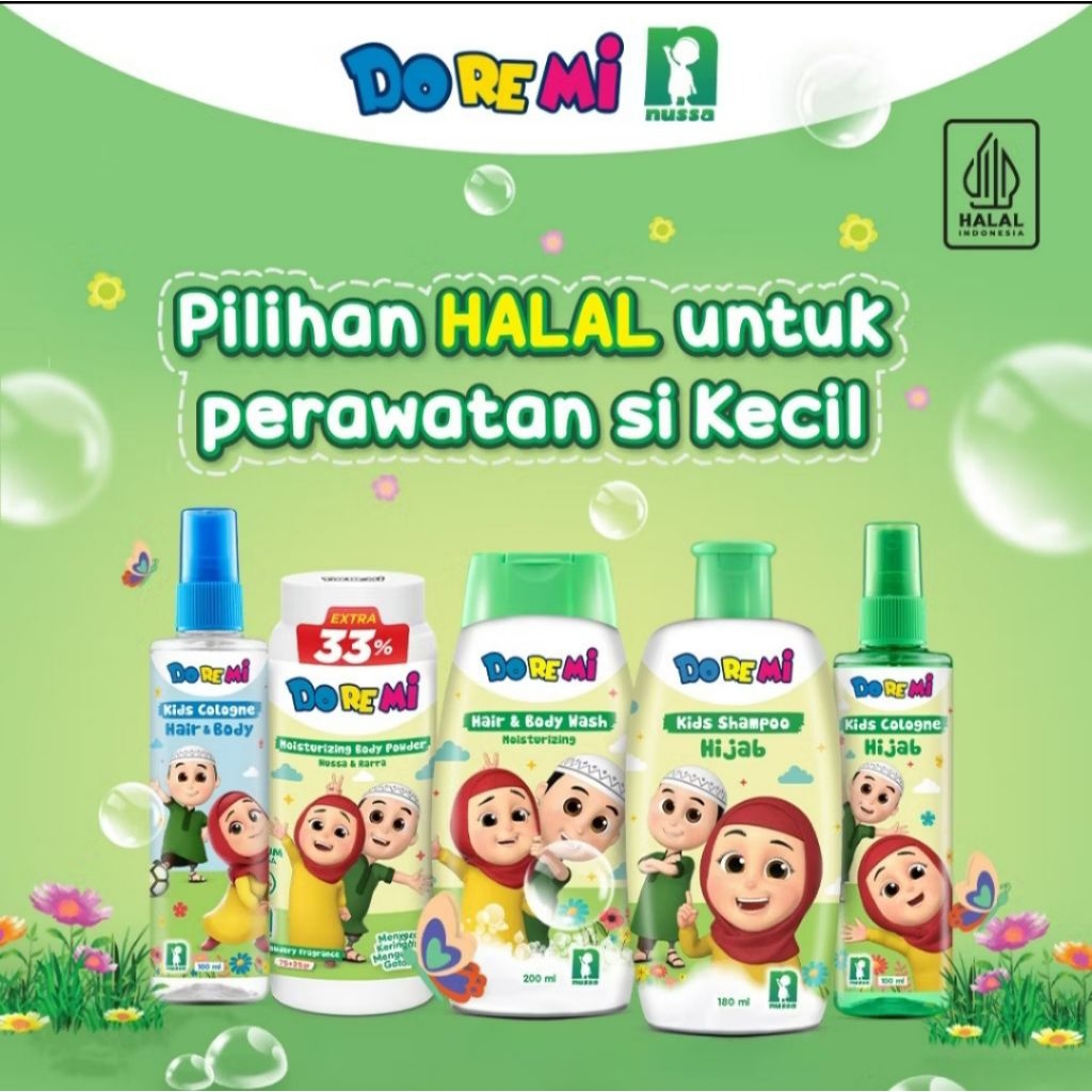 Doremi Nusa Rara Hair & Body Wash Moisturizing
