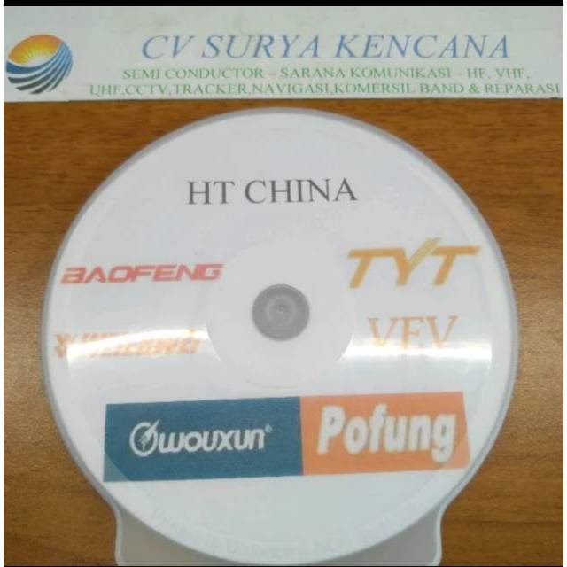 USB KABEL PROGRAM DAN SOFTWARE HT WOUXUN UV8D UV9D