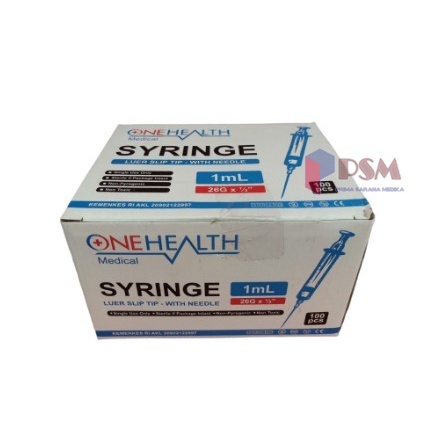 Disposable Syringe 1cc OneHealth