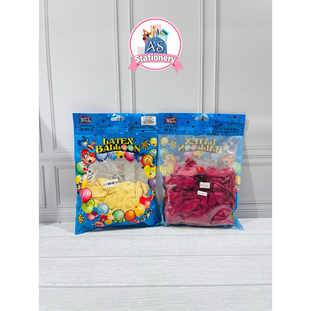 Balon Kilap Polos NCL