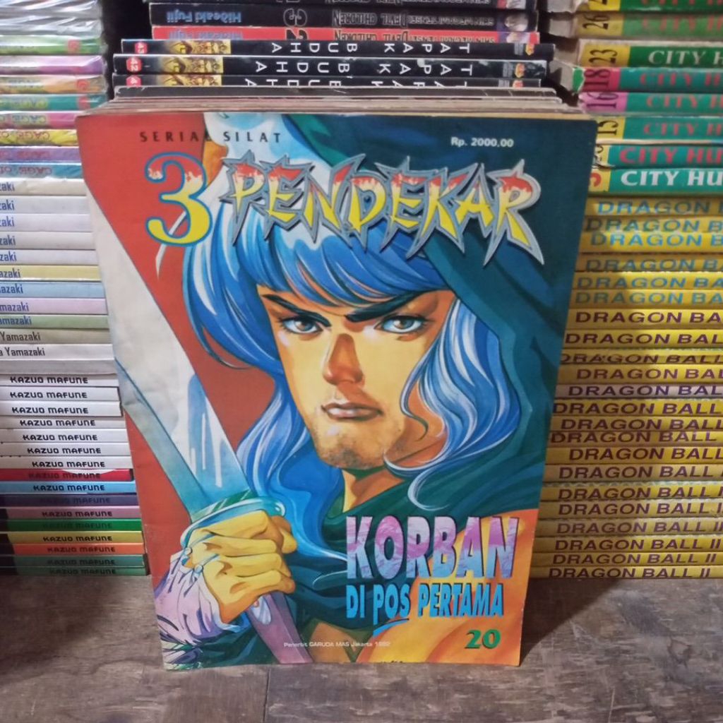 Komik SERIAL SILAT  3 PENDEKAR 1-20 [paket] preloved.