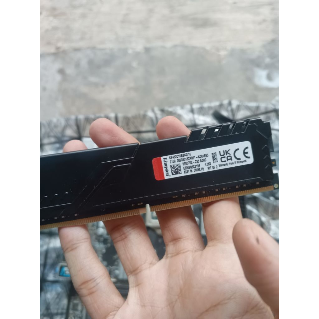 Paketan PC i3 9100f tray + h310cm-hdv/m.2 Fullset + Ram 8gb ddr4 hyper X