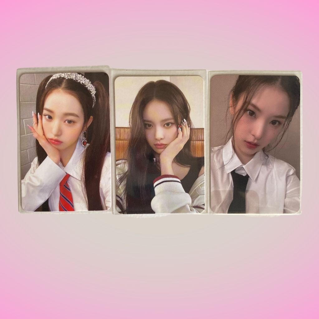 Photocard wonyoung dasi love dive v1 jeemin izna mai ktown naya