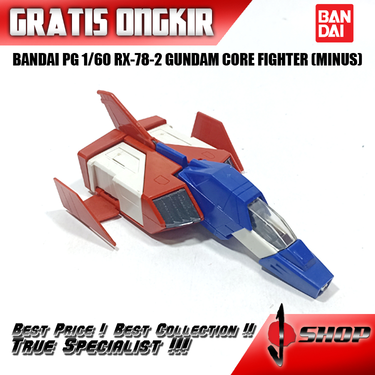 BANDAI PG 1/60 RX-78-2 GUNDAM CORE FIGHTER (MINUS) PG67