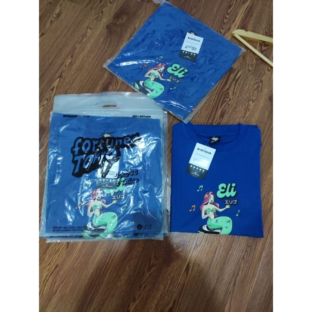 TSHRIT ERIGO X JKT 48 FORTUNE TOKYO ELLY
