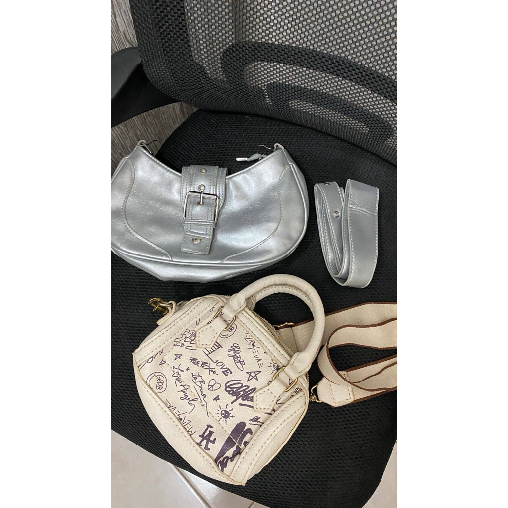 tas silver tas nude