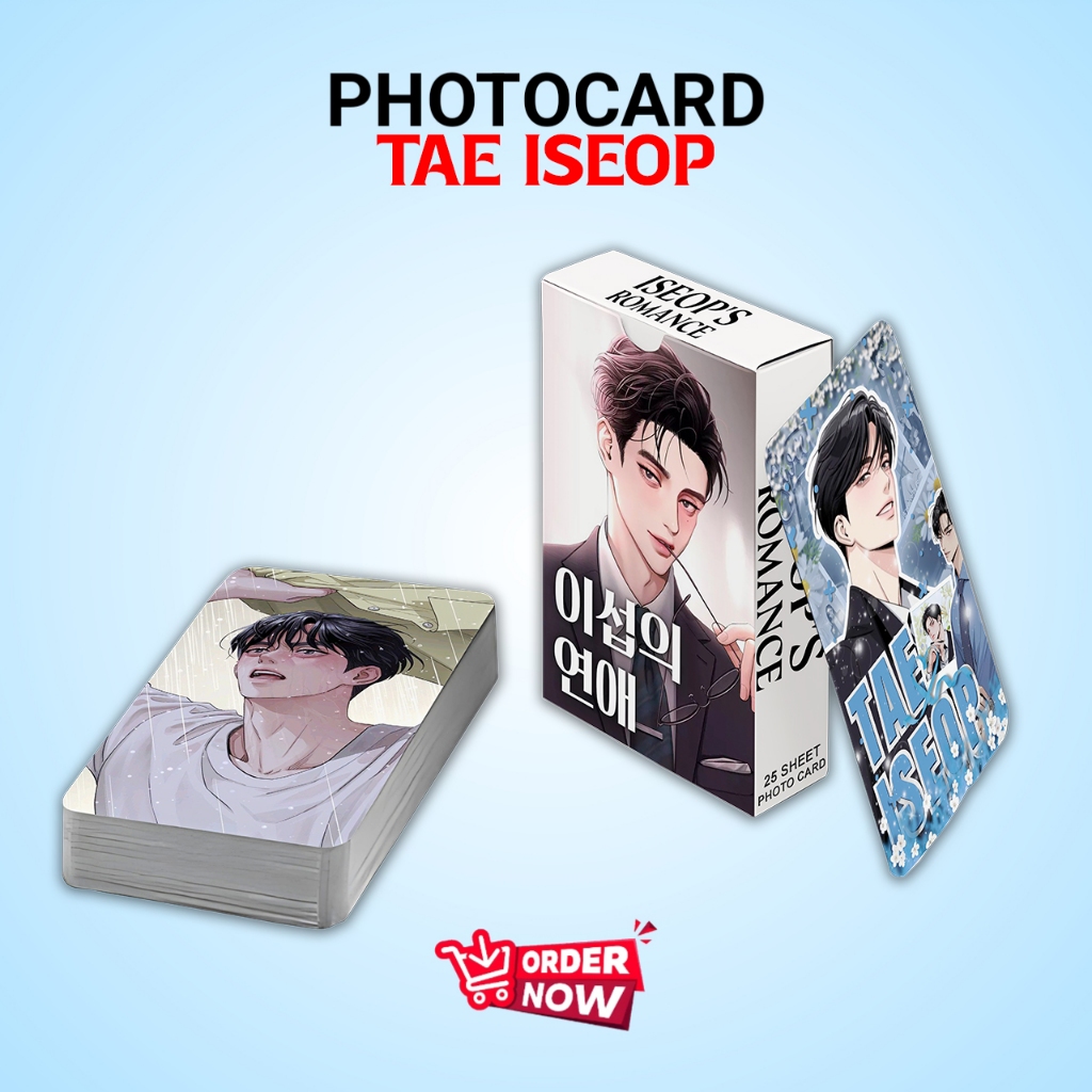PHOTOCARD TAE ISEOP MANHWA ISEOPS ROMANCE PREMIUM 1 PACK LIMITED EDITION