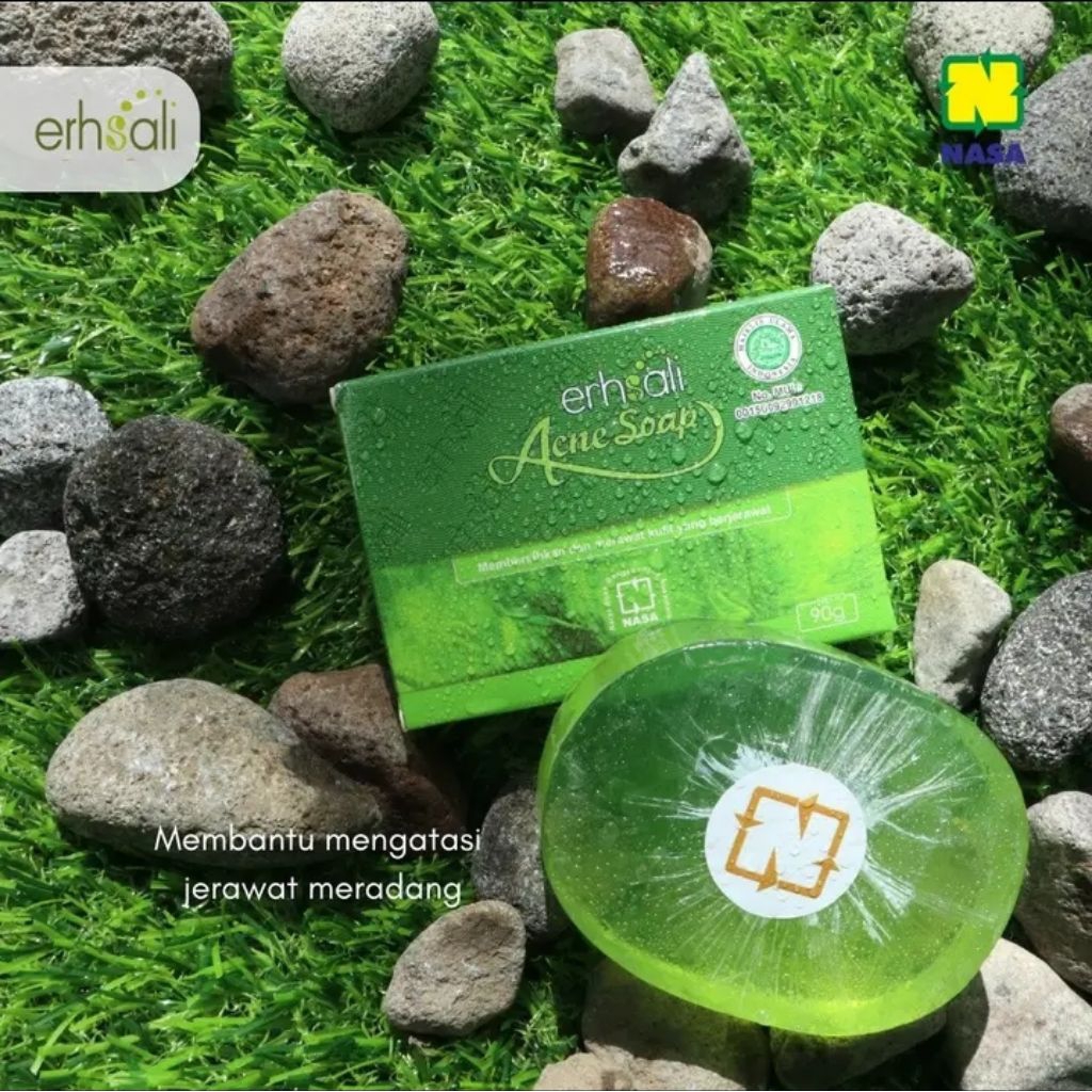 SABUN ERSHALI ACNE NASA SABUN JERAWAT