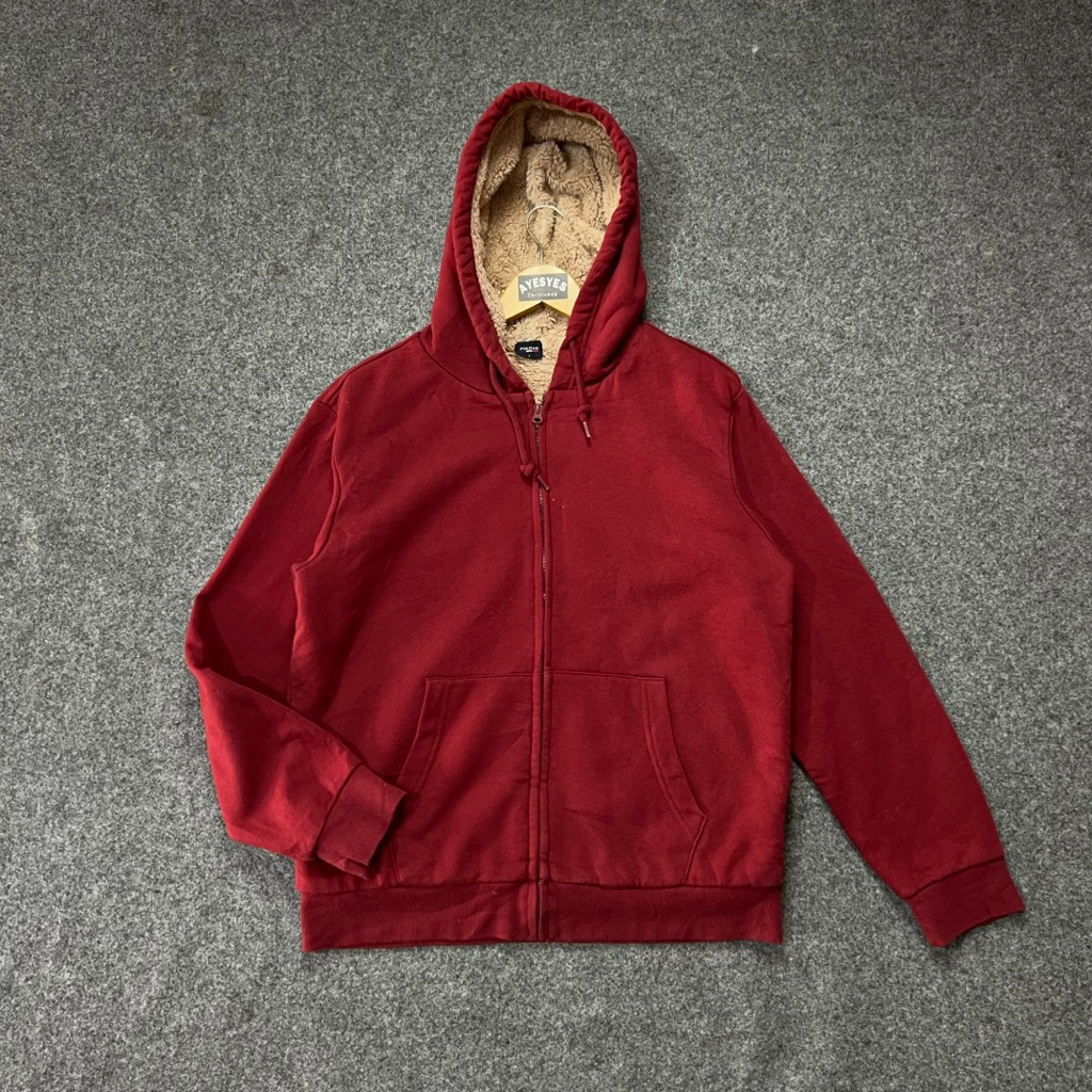 Zip hoodie sherpa polham