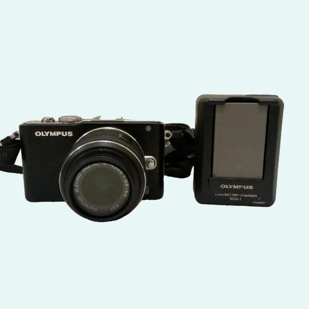 Olympus pen lite E-pl3 lensa 14-42 mm kamera mirrolles second