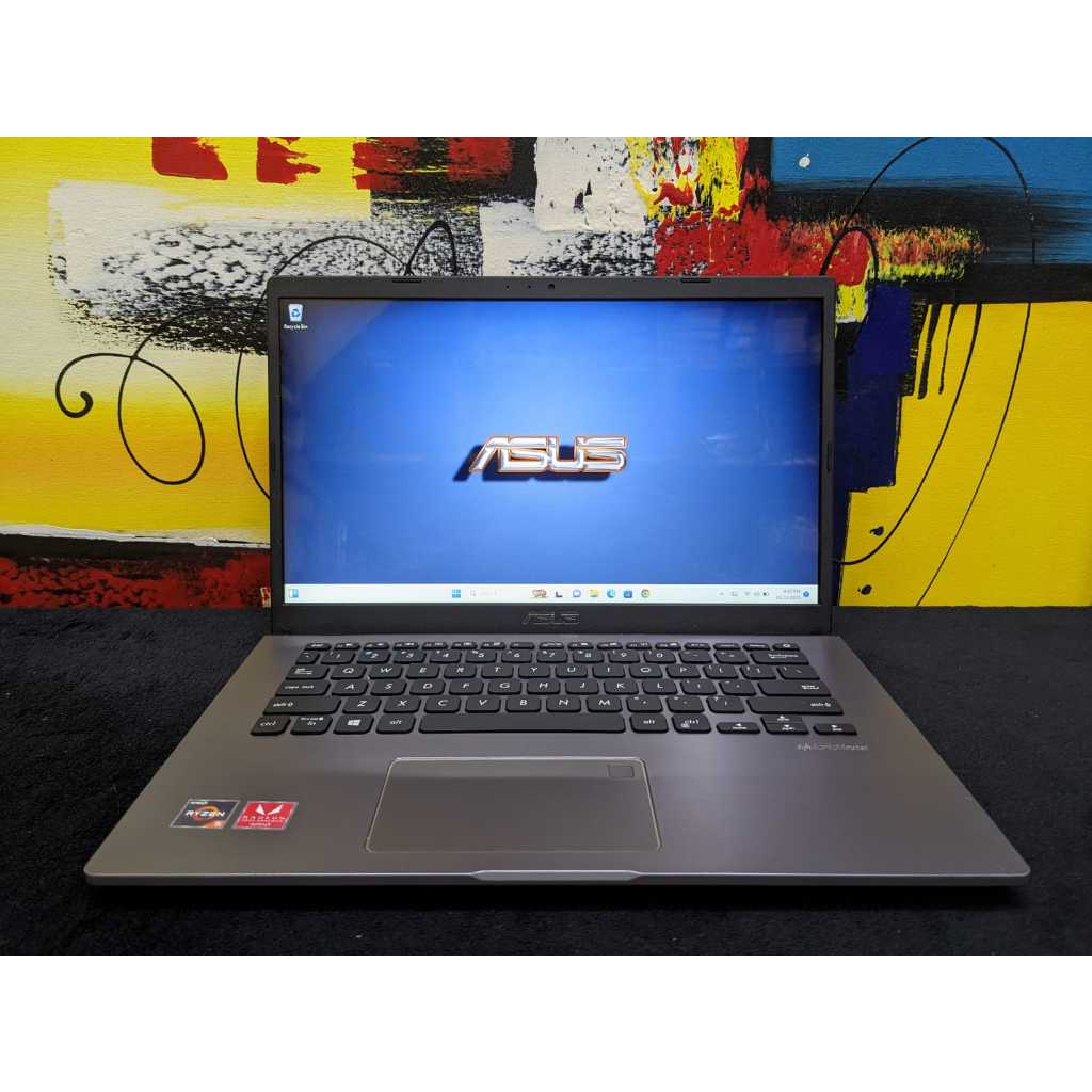 Laptop Asus X409 Ryzen 5 3500U 8/512 Mulus no minus