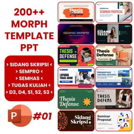 200++ Template PPT Powerpoint Sidang Skripsi, Seminar Proposal, dan Tugas Kuliah (2025) - auto bersi