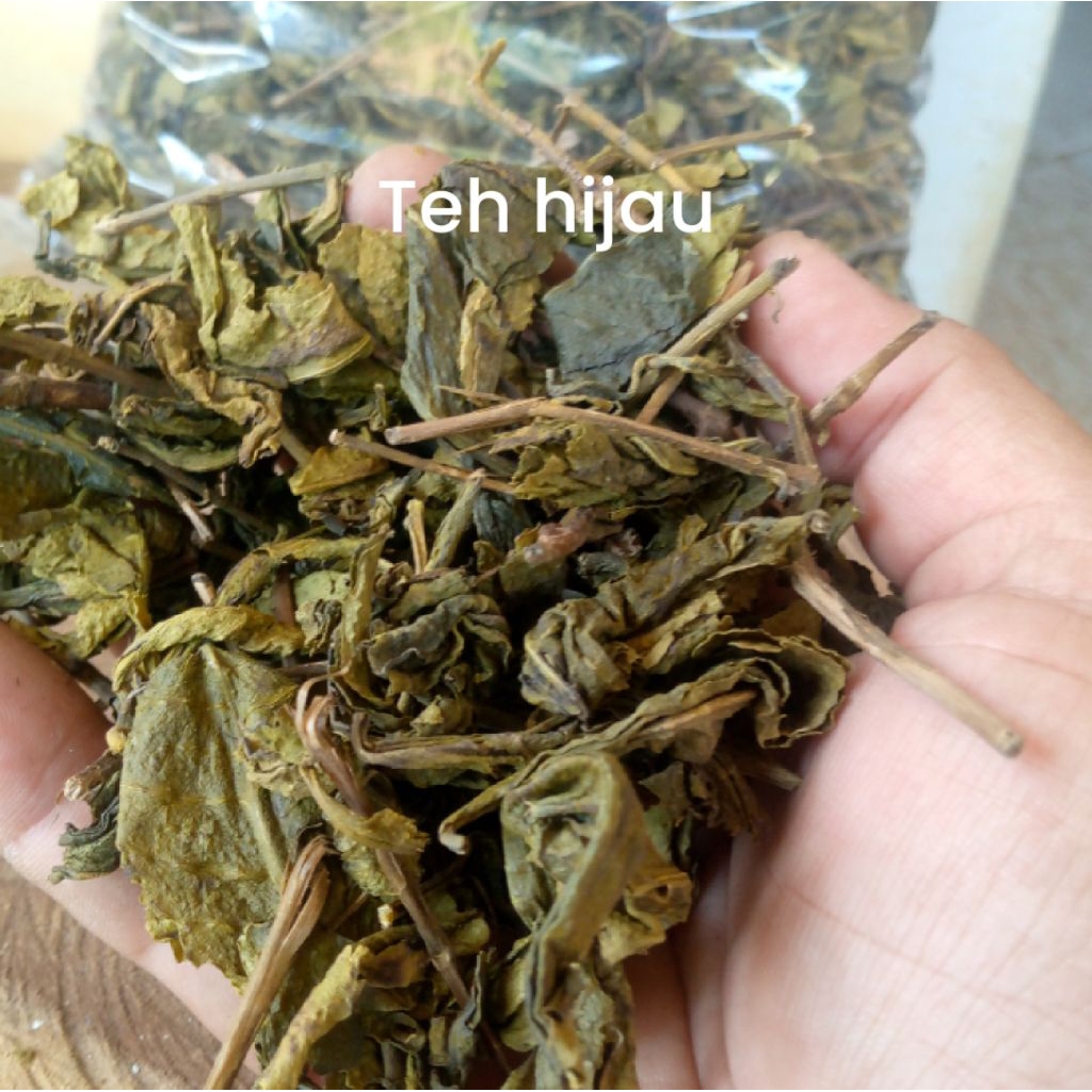 Teh Hijau 500gr Teh Hijau Taraju Teh Hijau Kering Green Tea Teh Herbal