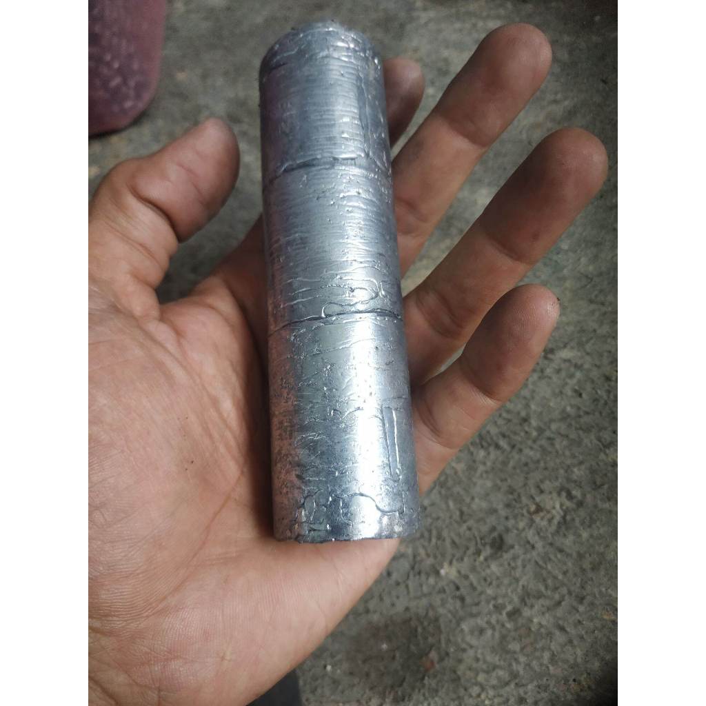 timah batang keras 1 kg / timah pancing / timah jiging / bandul pancing timah