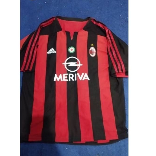 Jersey AC Milan Home 2003 Original Player Issue Size L