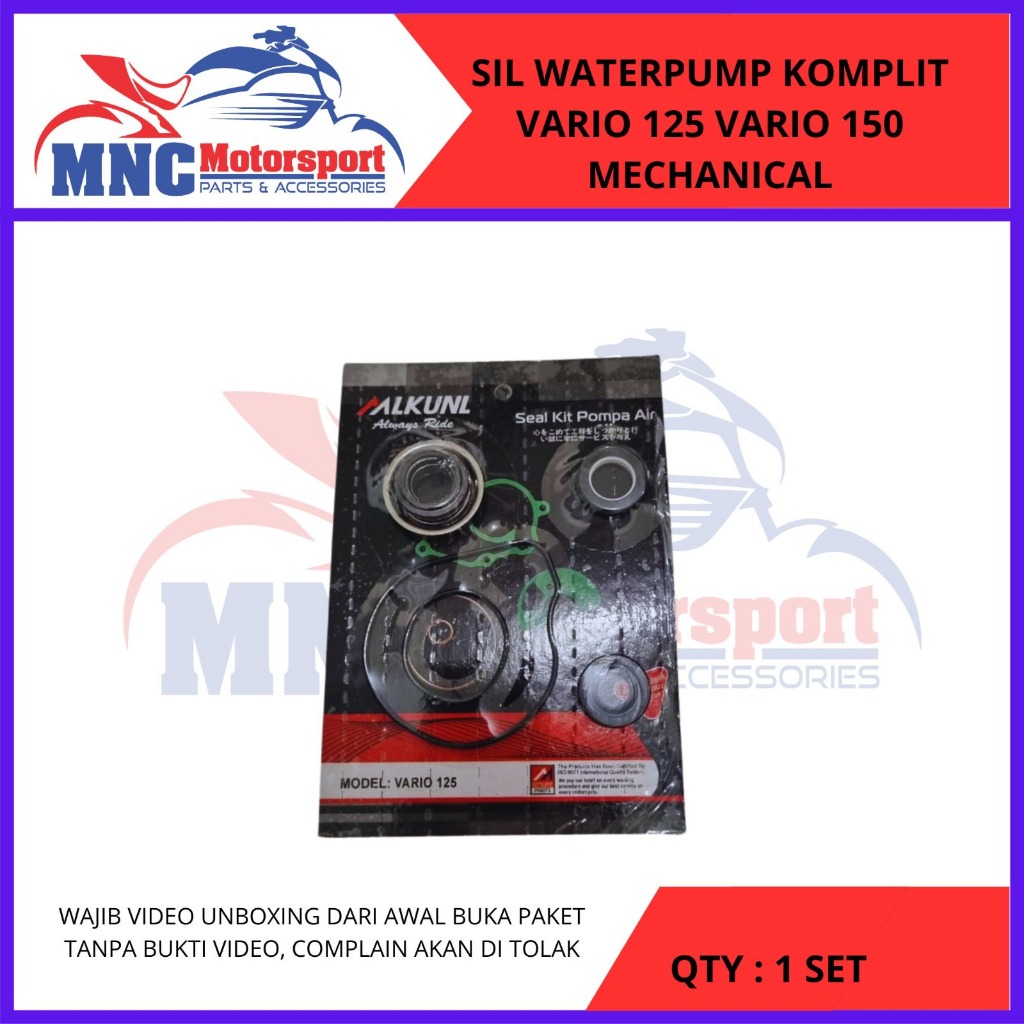 PAKET SEAL SIL WATERPUMP POMPA AIR VARIO 125 150 WATER PUMP RADIATOR