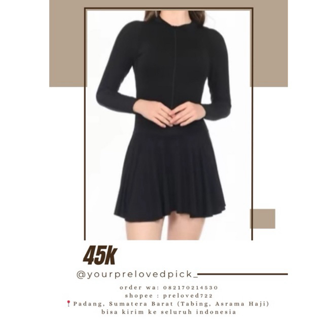 baju renang wanita | preloved padang | baju atasan wanita padang | thrift | kemeja | blouse | crewne