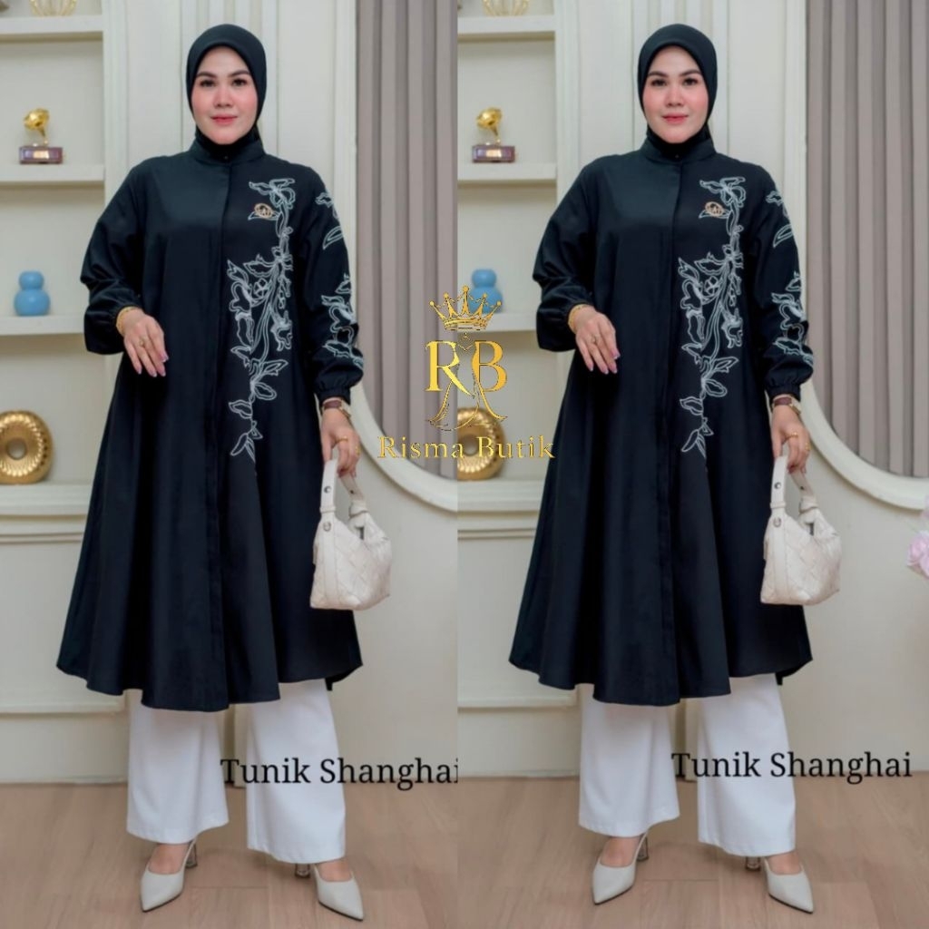 Tunik Winody Shanghaiy Tunik Wanita Busui Casual