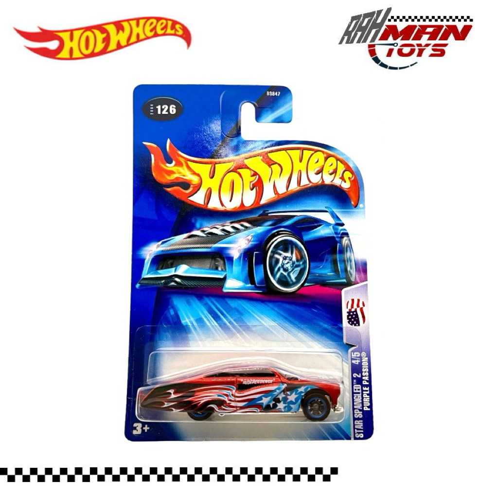 Hot Wheels Purple Passion-2004 Star Spangled 2