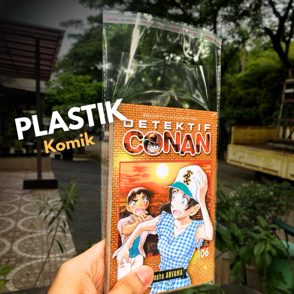 Plastik Pelindung Komik Manga Buku Novel Murah dan Tebal