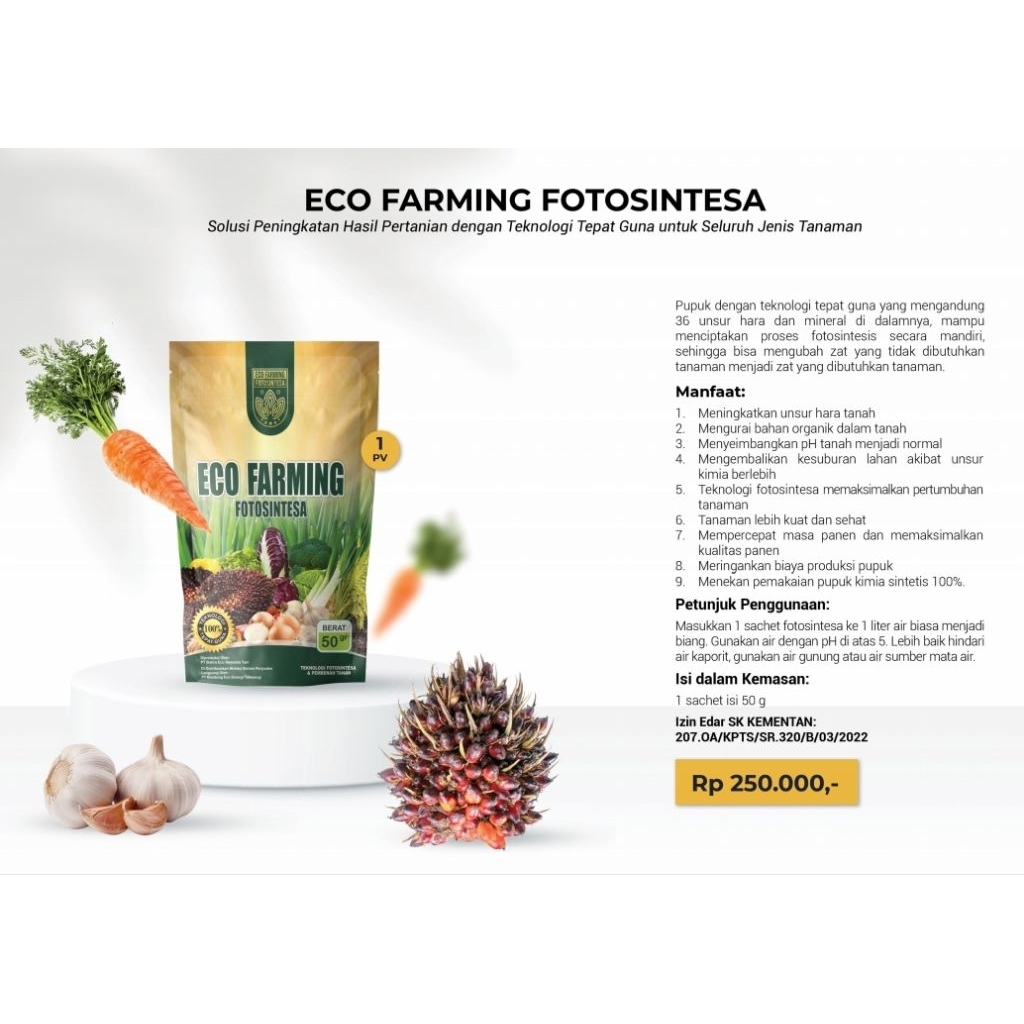 ECO FARMING FOTOSINTESA