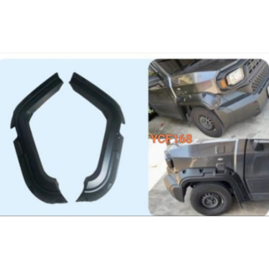 Over Fender / Lis List Spakbor Mobil Hilux Rangga Model Original