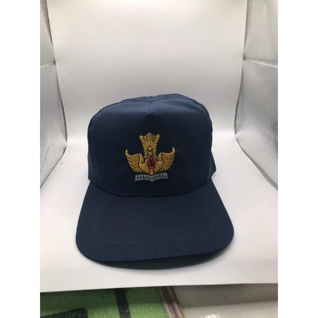 grosir isi 20 pcs | topi sekolah SMP biru biru | topi sekolah SMP biru putih | topi sekolah