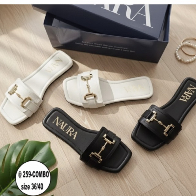 Sandal Zara sandal teplek Sandal terbaru variasi
