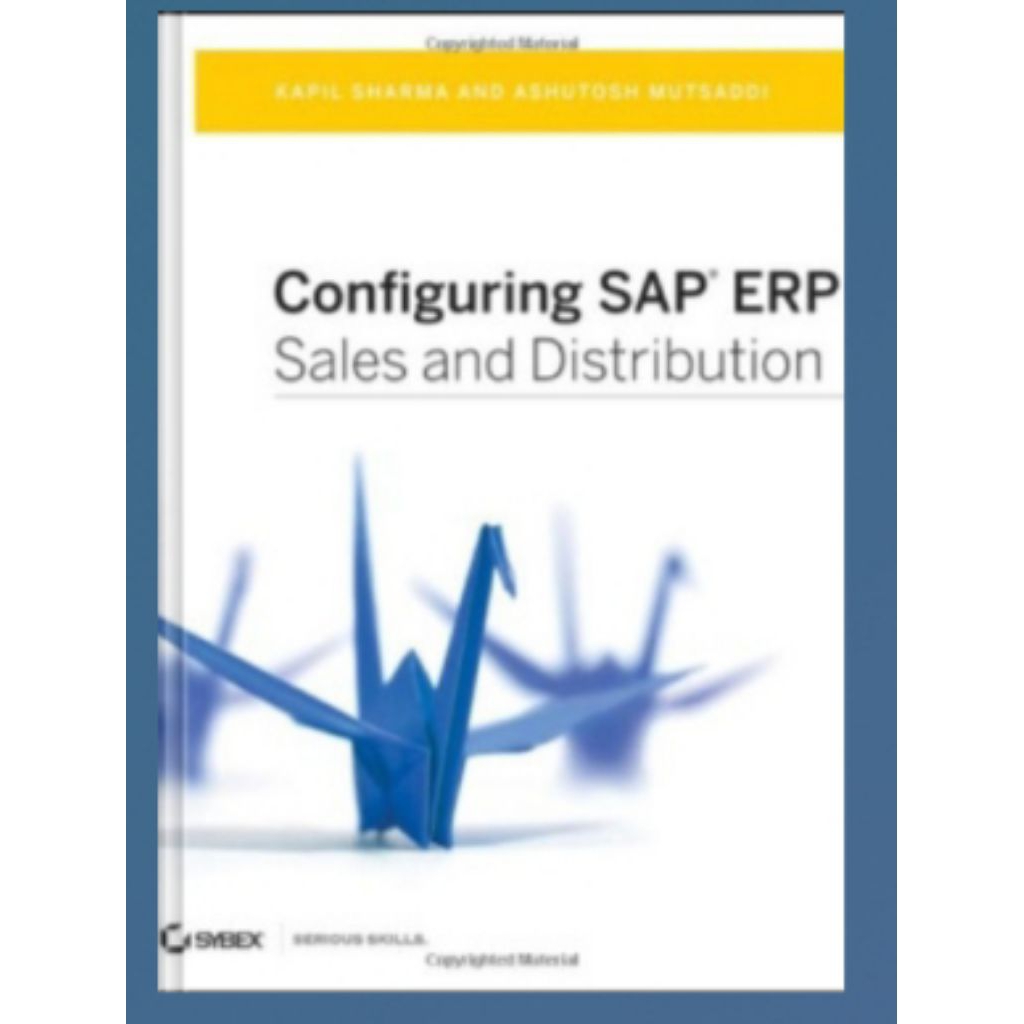 BUKU Configuring SAP ERP Sales and Distribution