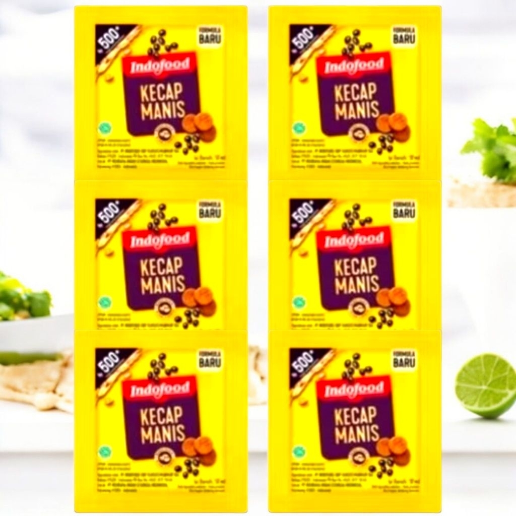 Kecap Manis Indofood Sachet 17ml [ Harga PROMO 20 Pcs ]