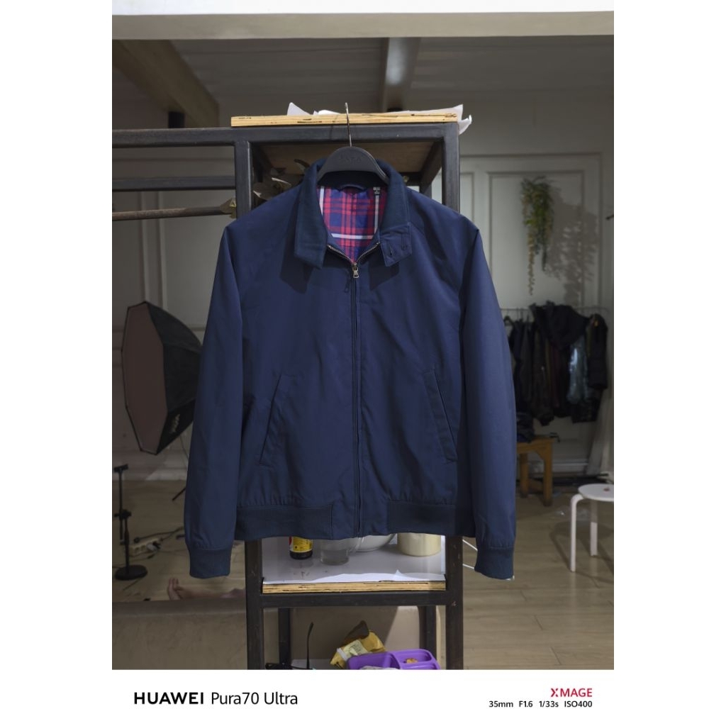 jaket uniqlo harrington