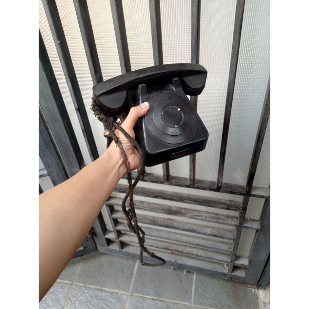 Vintage Telephone Budavox Hungary Telepon Jadul Telpon Antik Lawas Telpon Retro Telpon Jadul