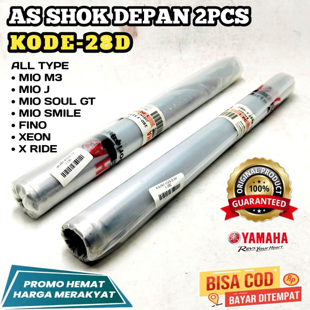 5TL AS SHOCK DEPAN,2PCS,ORIGINAL,AS SHOCK DEPAN MIO M3,MIO J,MIO SMILE,MIO SOUL