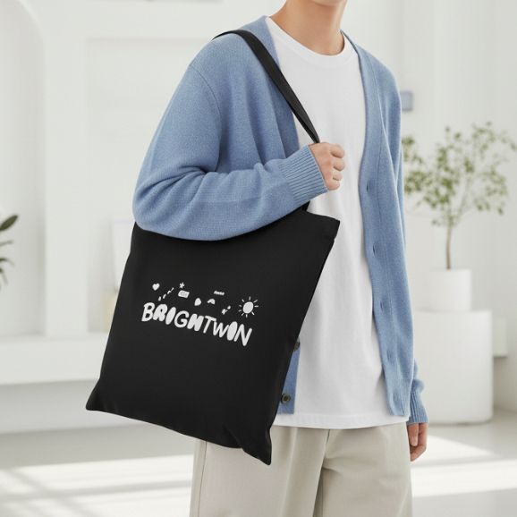 Stringbag / Totebag Tulisan Brightwin Raikantopeni Actor Thailand Merchandise drama series