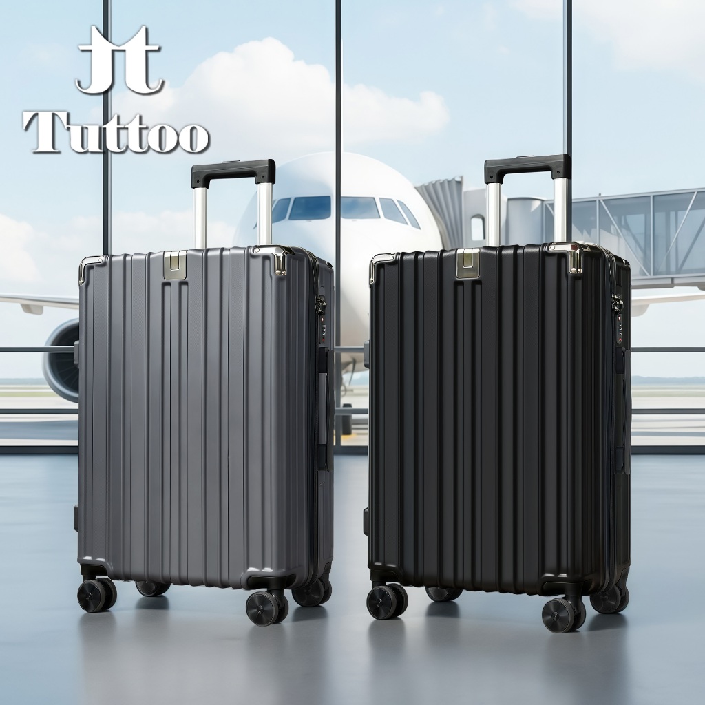 TUTTOO Koper 24 inch Y75Z Ukuran Kabin/Kabin Size/Koper Fiber/Koper import/Koper Murah/Koper Travel