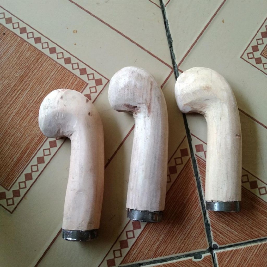 Gagang golok / gagang bedog kayu murah