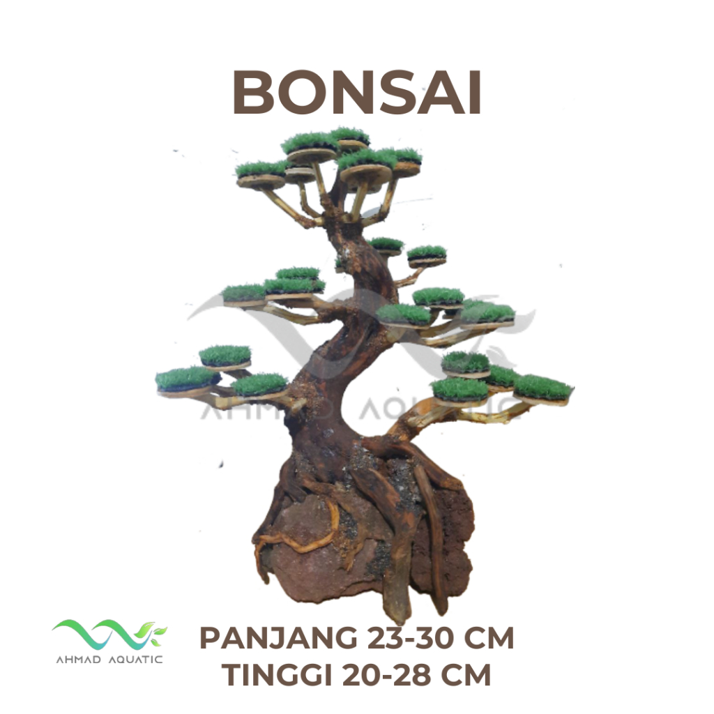 Bonsai Hiasan Aquarium/Taman