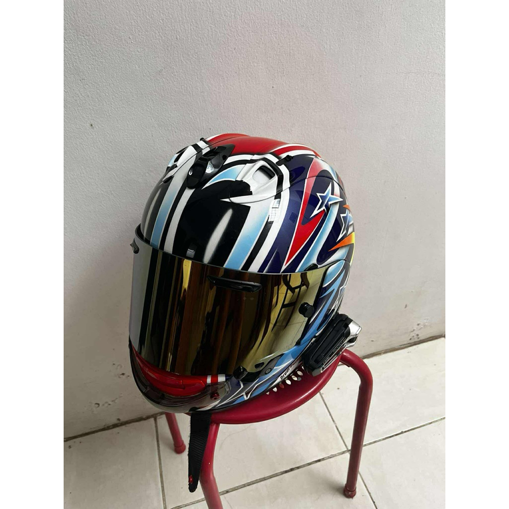 ARAI RX7X Nakano Red Size L incld PT Bold