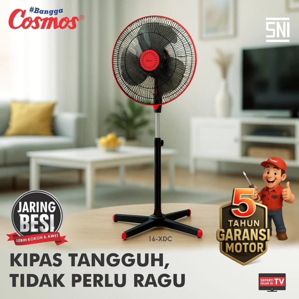 COSMOS KIPAS ANGIN BERDIRI 16 XDC / STAND FAN COSMOS 16XDC / STAND FAN COSMOS 16SAE / KIPAS BERDIRI 
