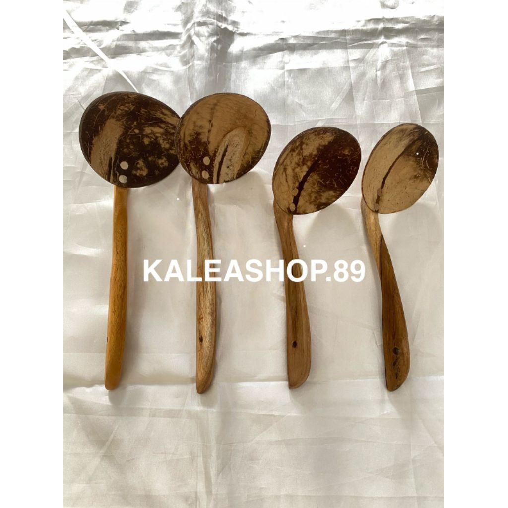 Irus Mini dan Besar Centong Batok Tenpurung Kelapa Souvenir
