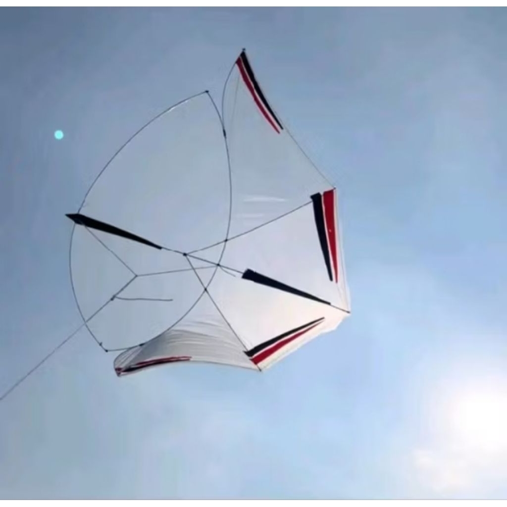 Kerangka layangan papiran belum di rakiit