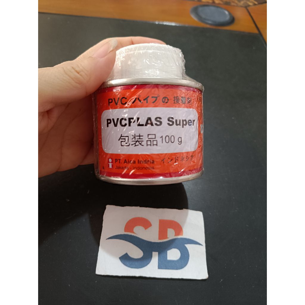 lem pipa kaleng / lem pipa fox pvc / 100gr lem pipa kaleng / lem pipa & fitting pvc / perekat lem pa