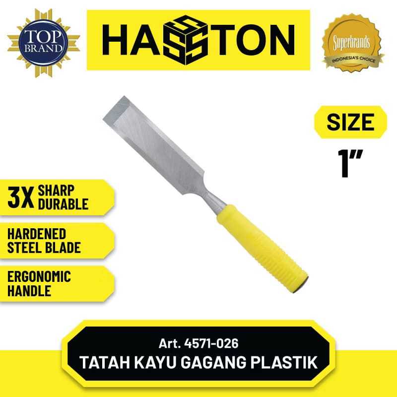 PAHAT TATAH KAYU GAGANG FIBER 1 INCH HASSTON