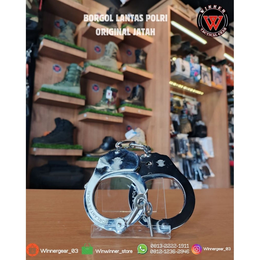 Borgol Lantas Polri original jatah