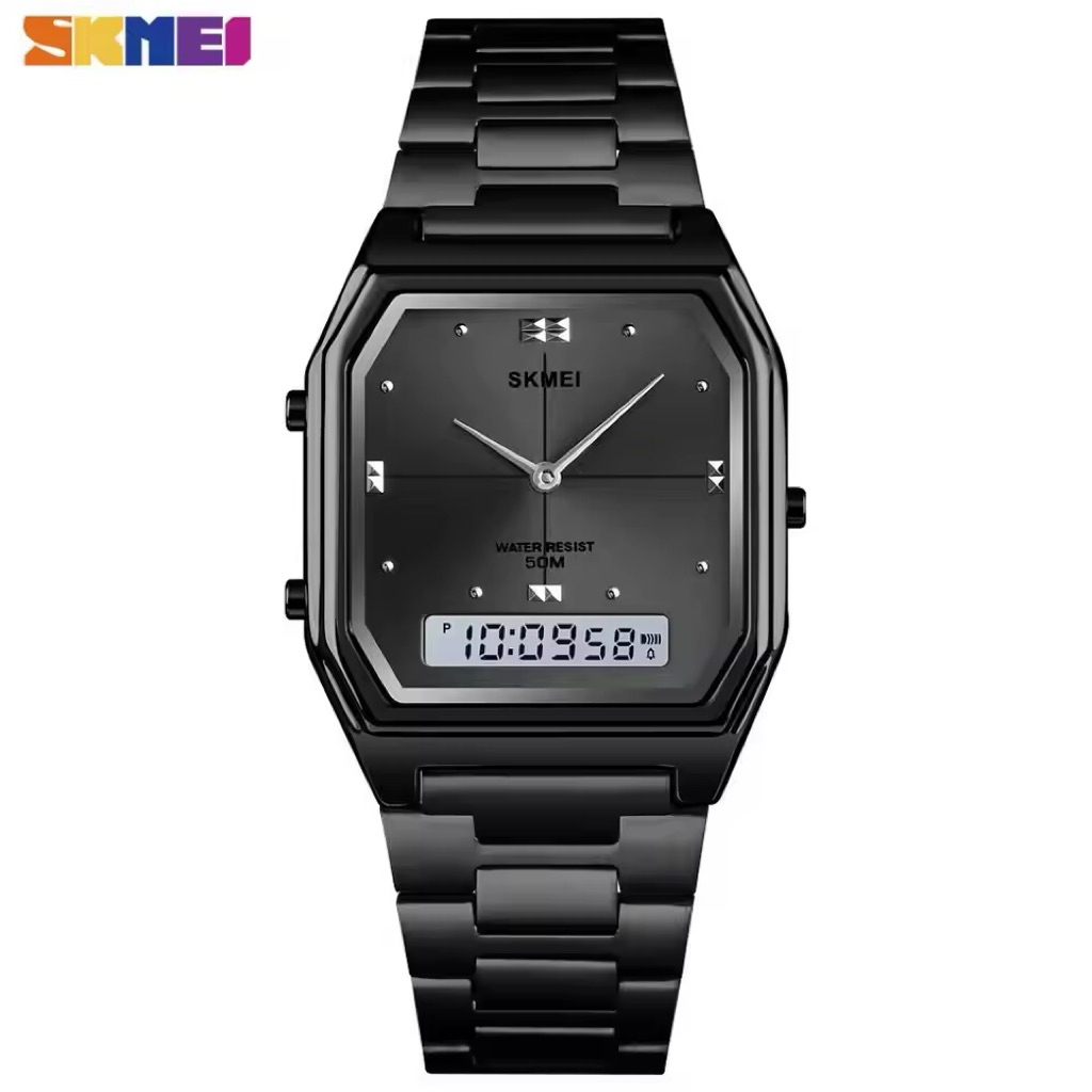 jam tangan skmei original rantai laki/wanita