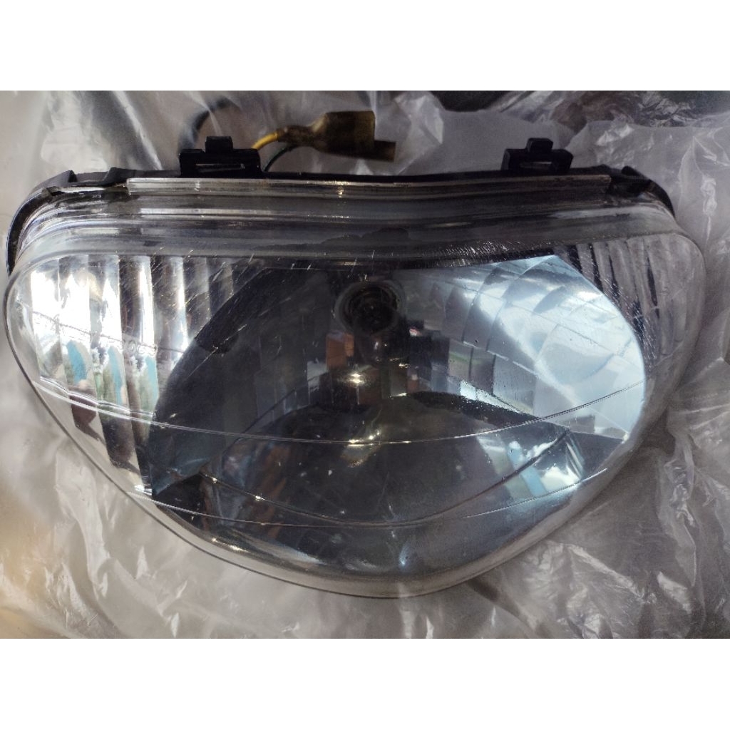 reflektor lampu depan Mio sporty original copotan
