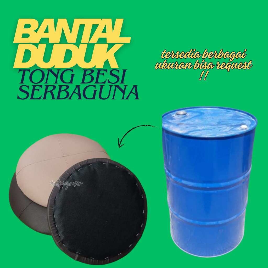 ALAS DUDUK KURSI BESI | BANTAL KURSI BESI | ALAS TONG DRUM | ALAS TONG DUPLEX | ALAS DUDUK LESEHAN