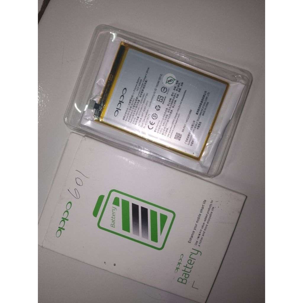 Baterai Hp Oppo BLP601 F1S/A53 2015/A59 Batre Batrai Kondisi Baru bukan bekas