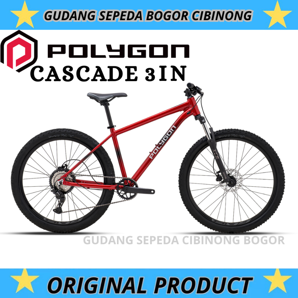 Sepeda Gunung MTB POLYGON CASCADE 3.0 IN NEW